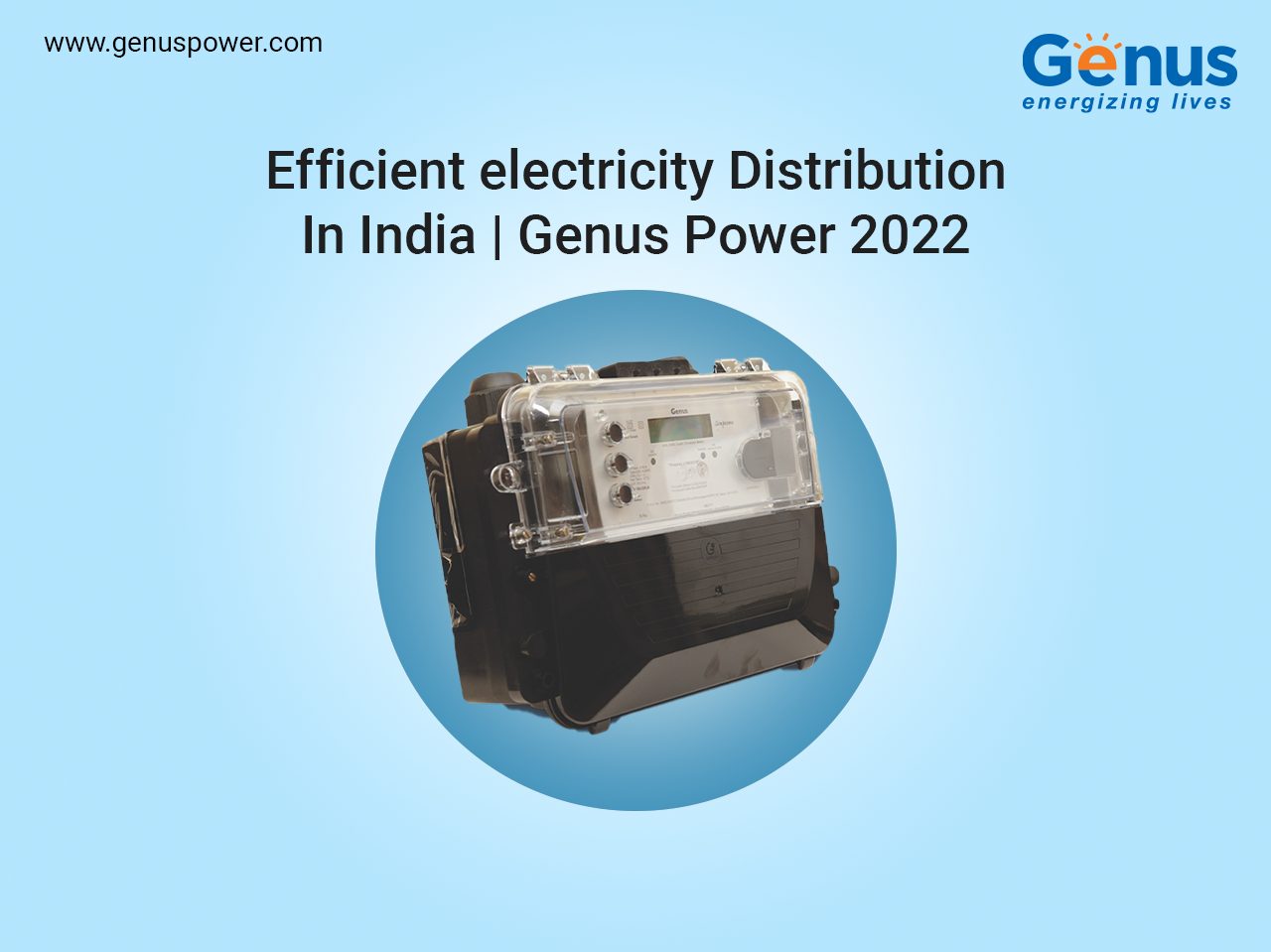 efficient-electricity-distribution-in-india-genus-power-2022